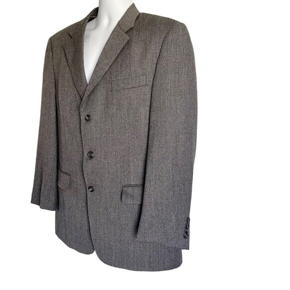 Montefino 3 Button Sports Coat Jacket Blazer Size 42R - Picture 5 of 9